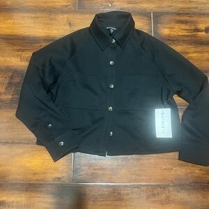 Allure Black Utility Jacket by Athleta